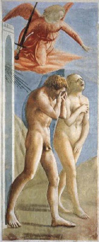 Adam and Eve were driven out of Iraq, unknow artist